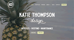Desktop Screenshot of katietdesign.com